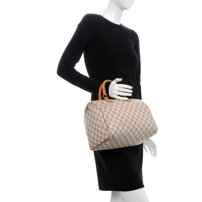 Louis Vuitton Damier Azur Speedy 30 2 of 14