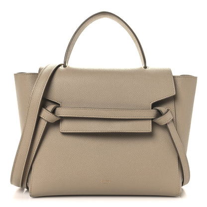 Celine Grained Calfskin Micro Belt Bag Light Taupe 1 of 14