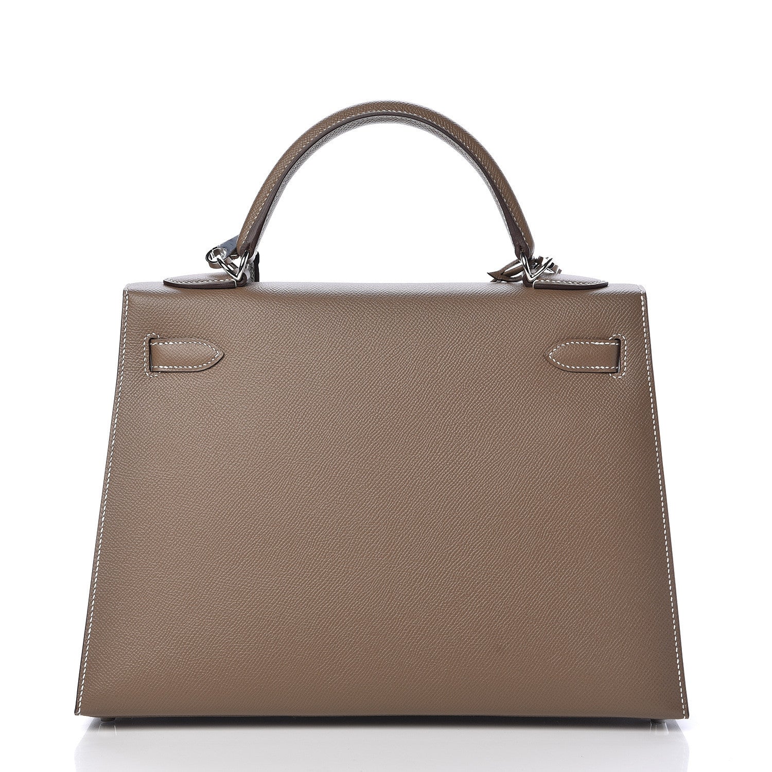 Hermes Epsom Kelly Sellier 32 Etoupe 4 of 40