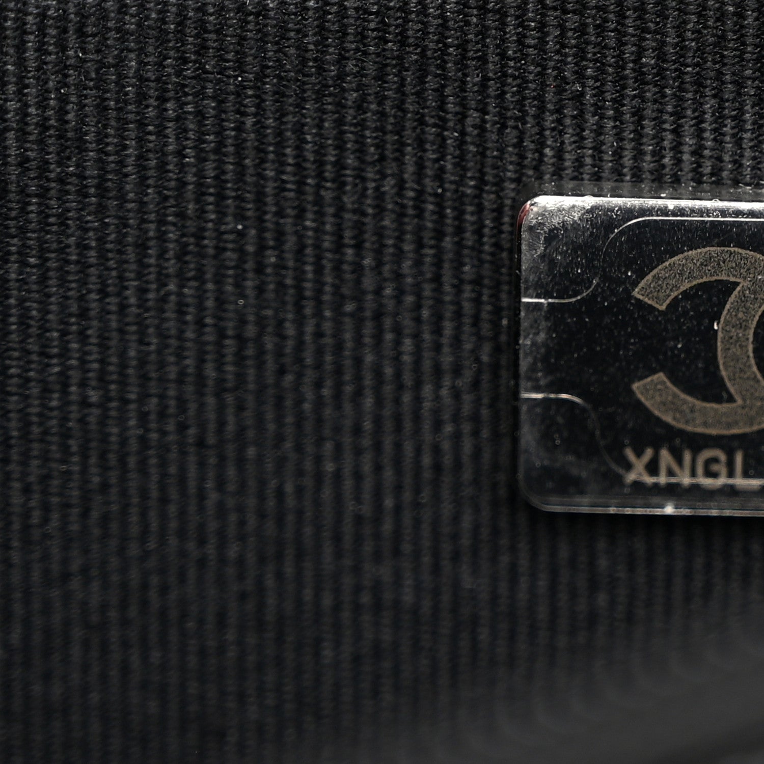 Chanel Caviar Quilted Chanel 19 Wallet On Chain WOC Black White 8 of 12