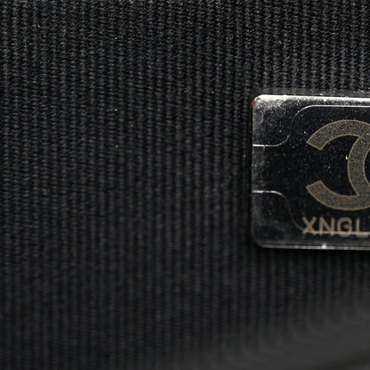 Chanel Caviar Quilted Chanel 19 Wallet On Chain WOC Black White 8 of 12