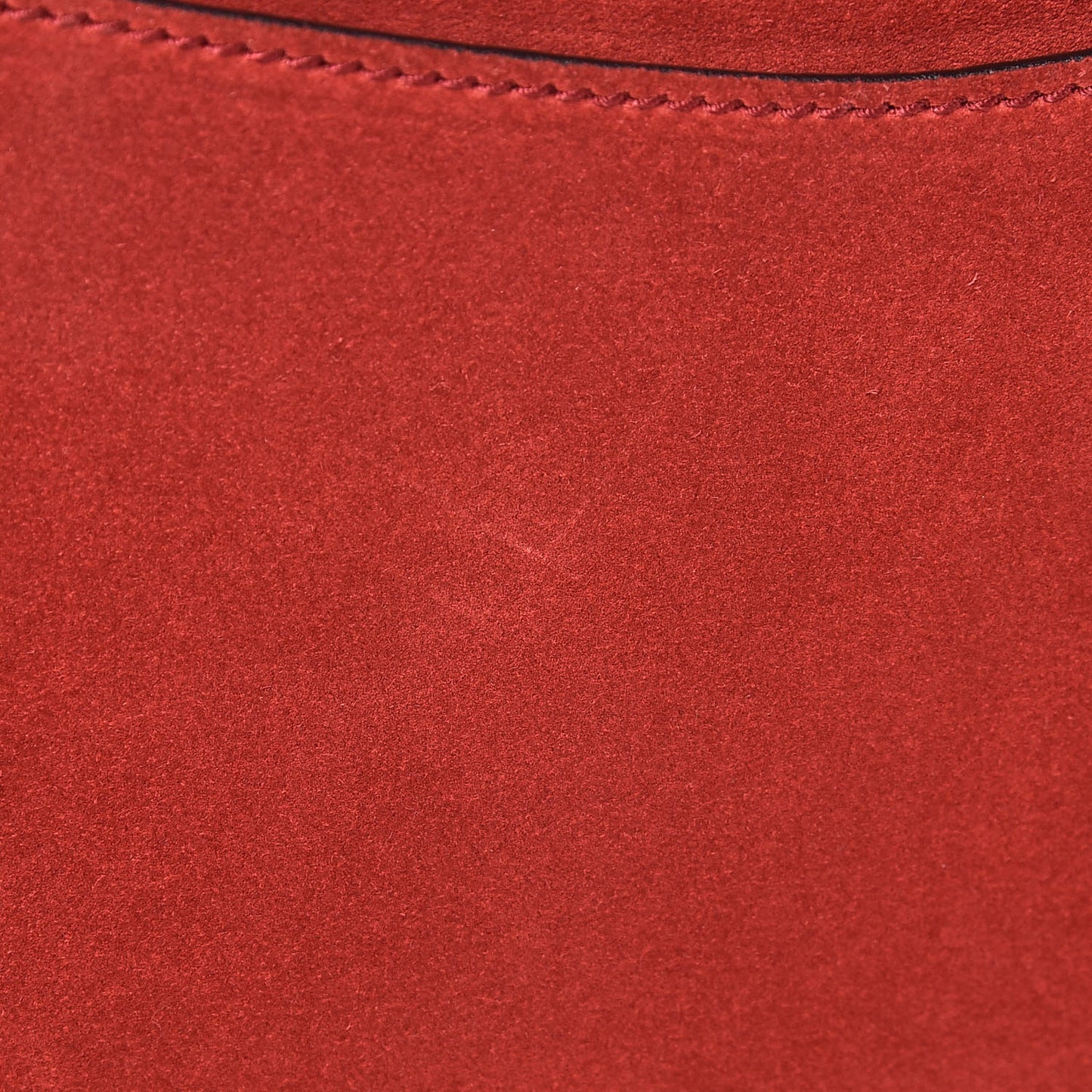 Suede Vitello Velvet Medium Dionysus Shoulder Bag Vulcanic Red