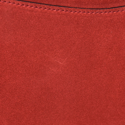 Gucci Suede Vitello Velvet Medium Dionysus Shoulder Bag Vulcanic Red 9 of 11
