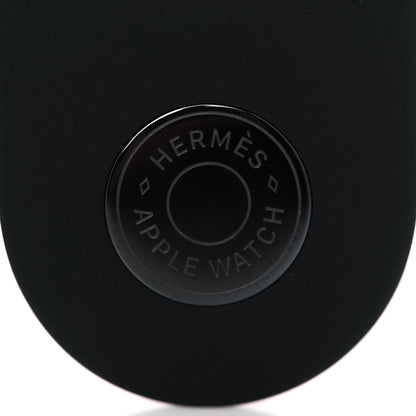 Hermes Silicone 40mm Apple Sports Watch Single Tour Band Black 5 of 5