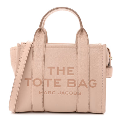 Marc Jacobs Grained Calfskin Small The Tote Bag Rose Dust 1 of 10