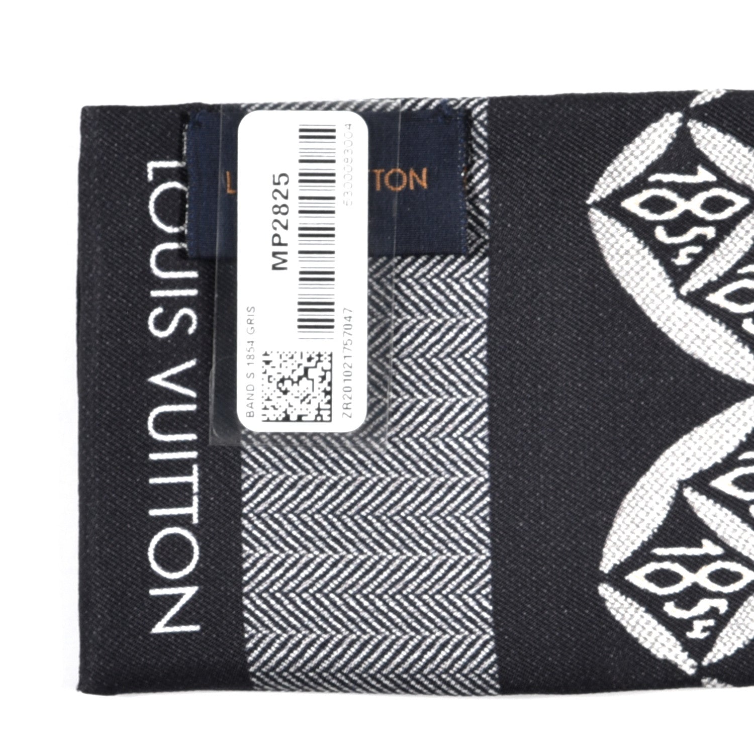 Louis Vuitton Silk Since 1854 Bandeau Gris 3 of 3