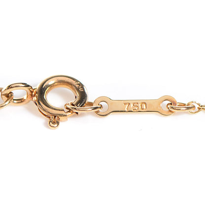 Tiffany 18K Yellow Gold 3 Station Diamonds by the Yard Necklace 4 of 7