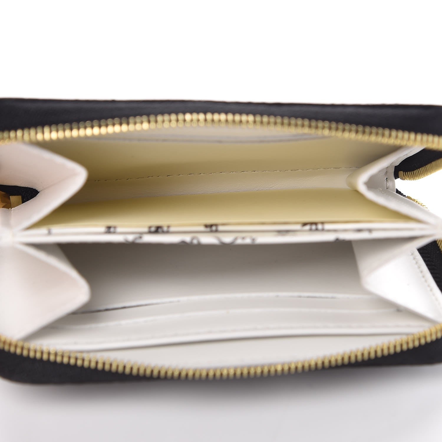 Louis Vuitton Catogram Zippy Coin Purse Black 5 of 10