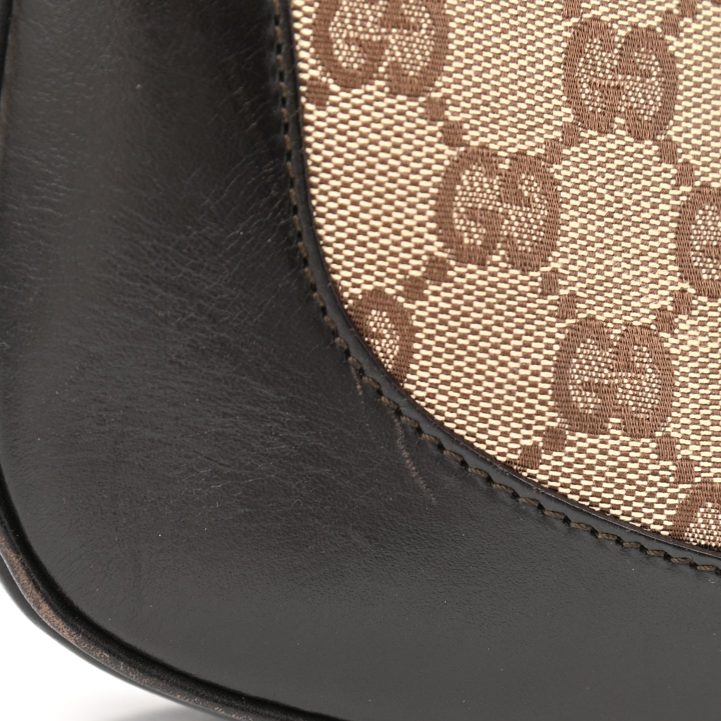 Monogram Web Jackie O Hobo Dark Brown