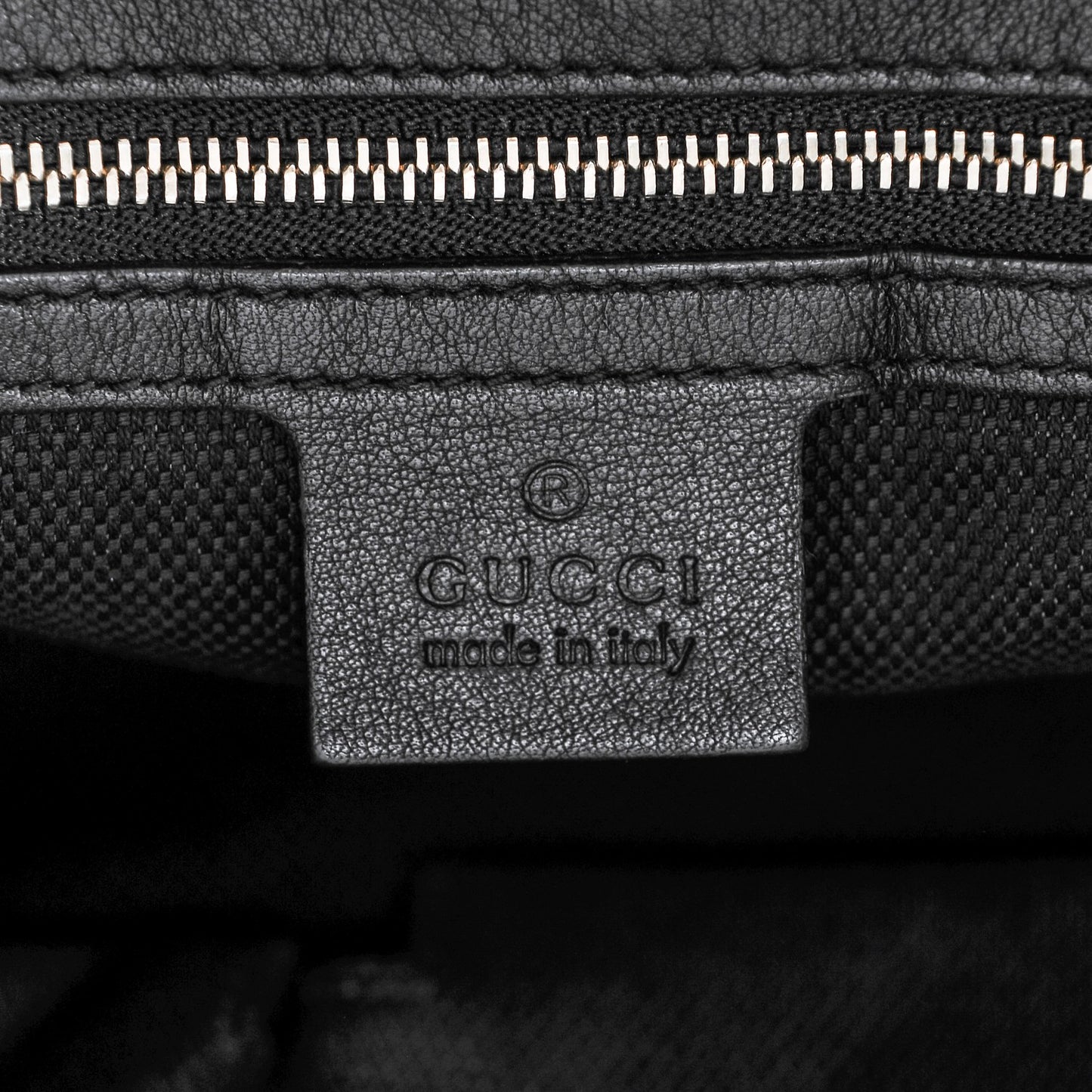 Patent Medium Soho Chain Shoulder Bag Black