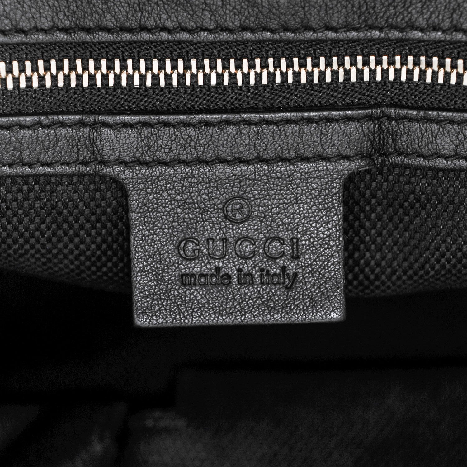 Gucci Patent Medium Soho Chain Shoulder Bag Black 6 of 7
