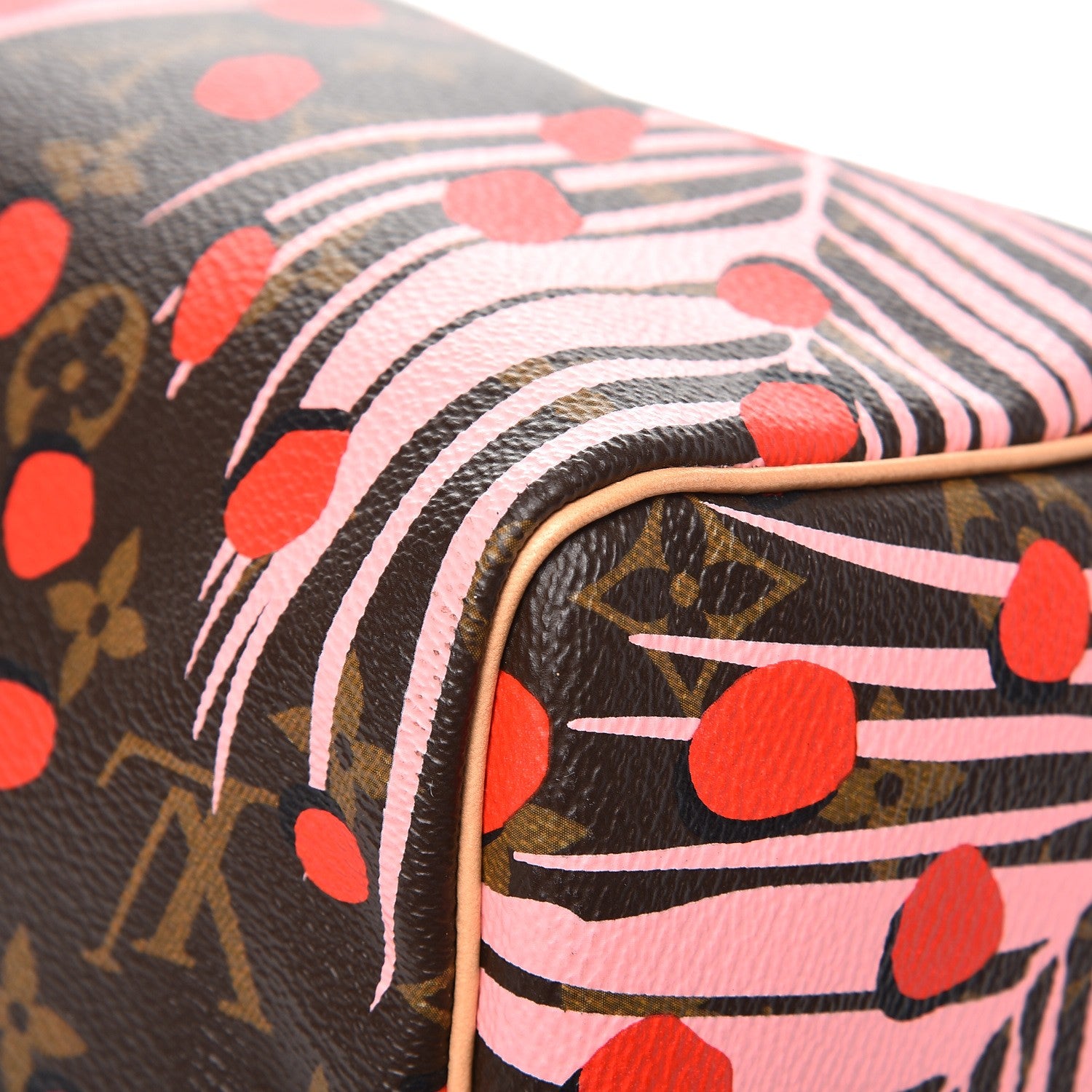 Louis Vuitton Monogram Jungle Dots Speedy 30 Sugar Pink Poppy 9 of 11