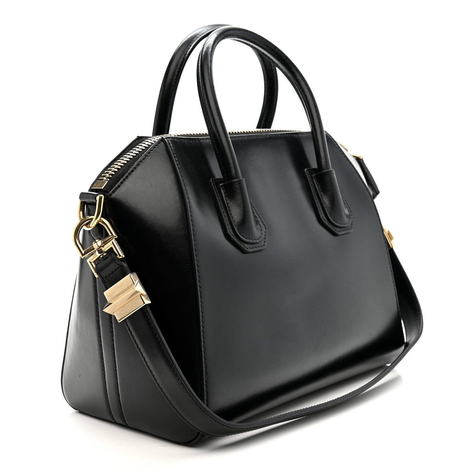 Givenchy Shiny Lord Calfskin Small Antigona Black 3 of 12
