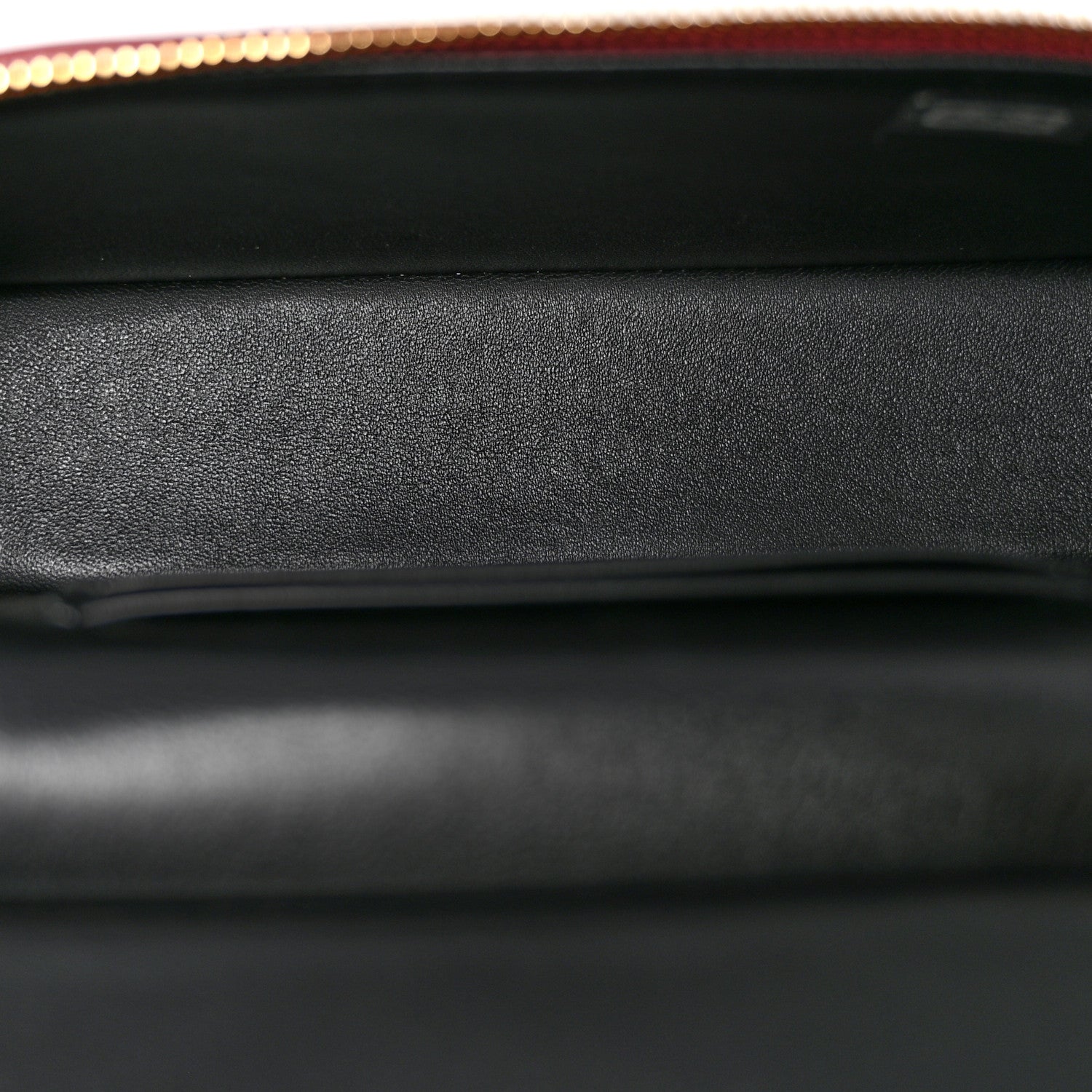 Chanel Lambskin Quilted Top Handle Slim Vanity With Chain Burgundy 5 of 11