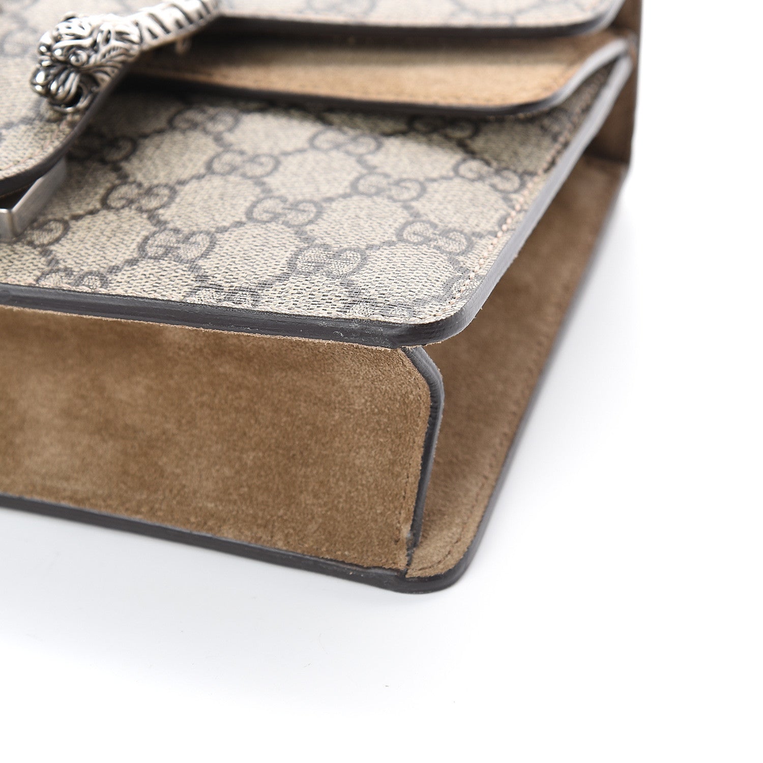 Gucci GG Supreme Monogram Mini Dionysus Shoulder Bag Taupe 8 of 8