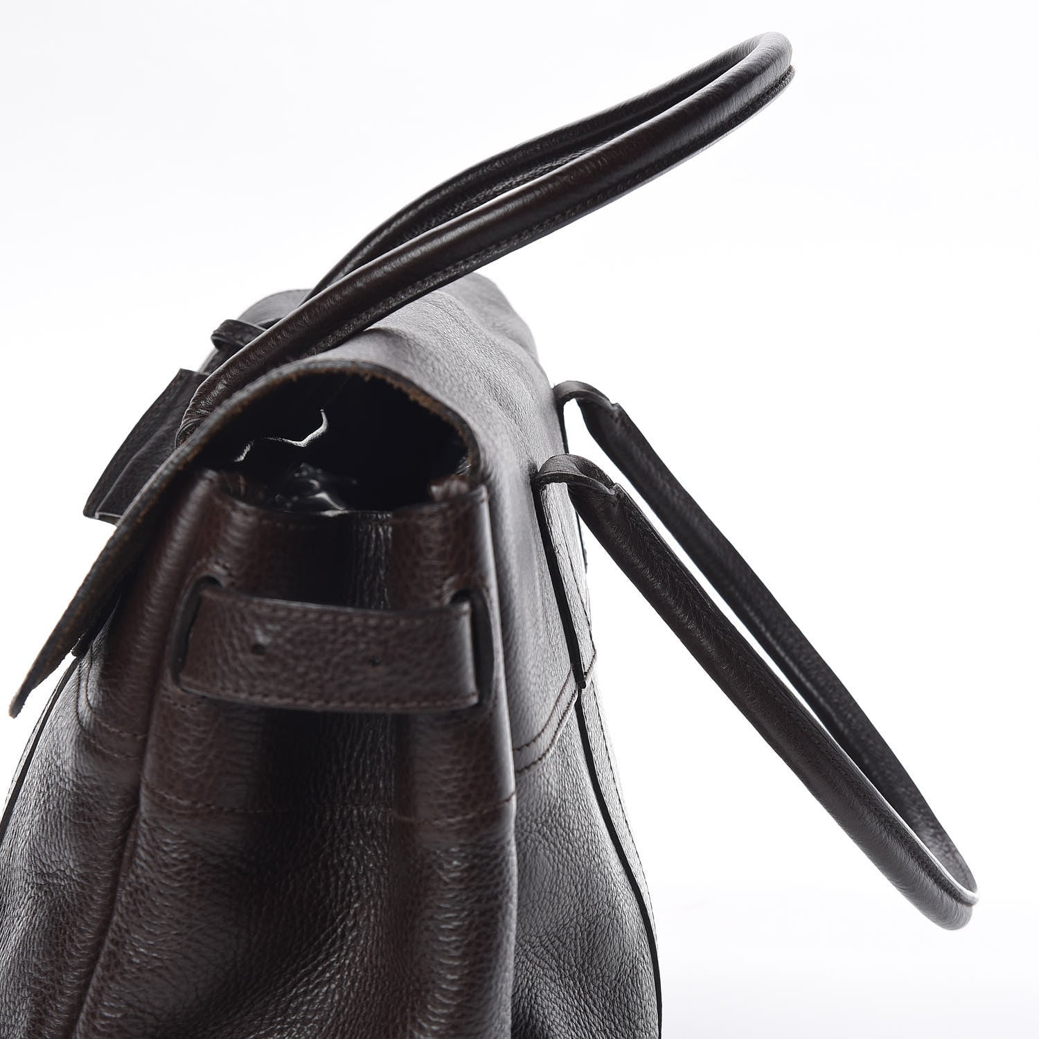 Mulberry Natural Vegetable Tanned Bayswater Chocolate 17 of 19