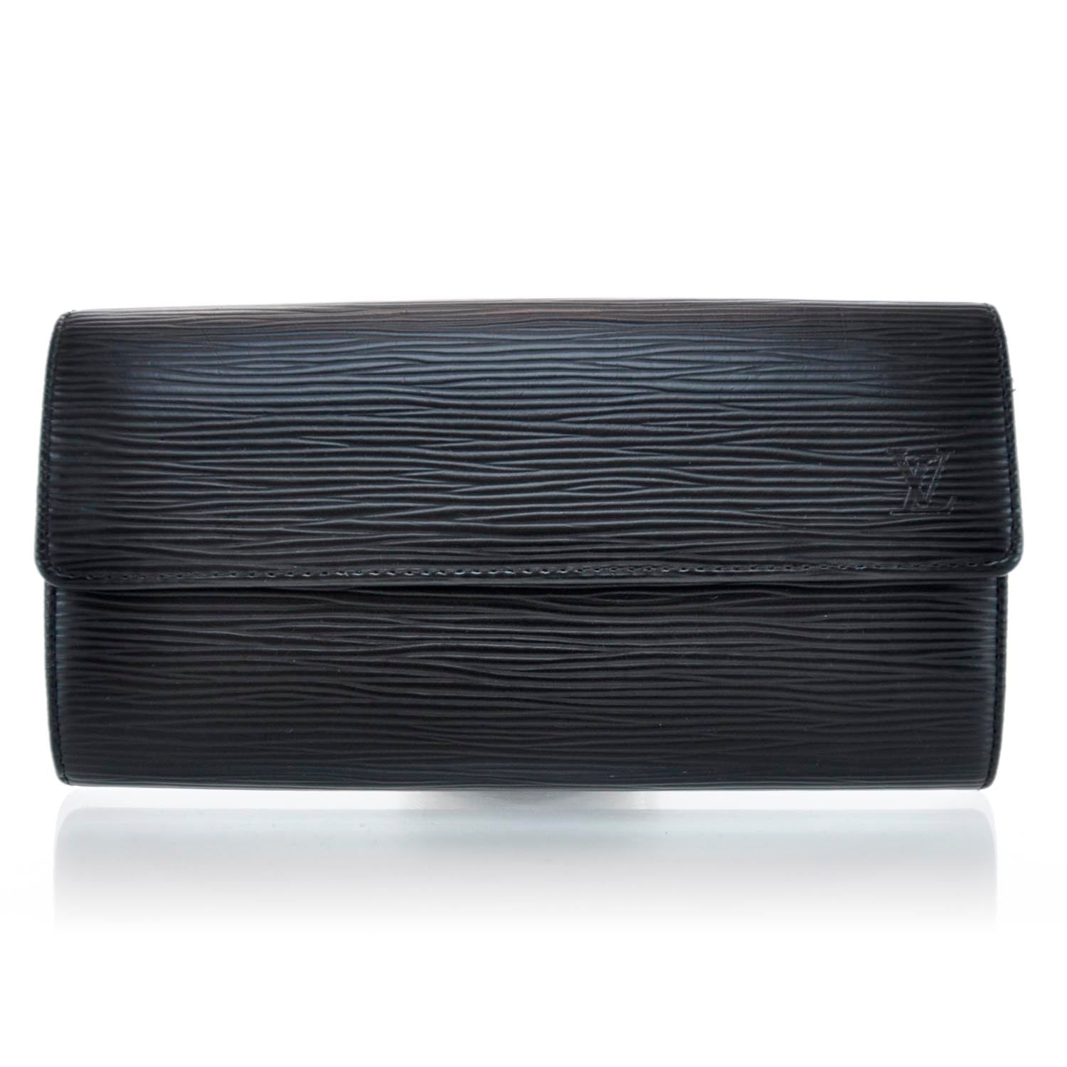 Louis Vuitton Epi Sarah Wallet Black 1 of 12