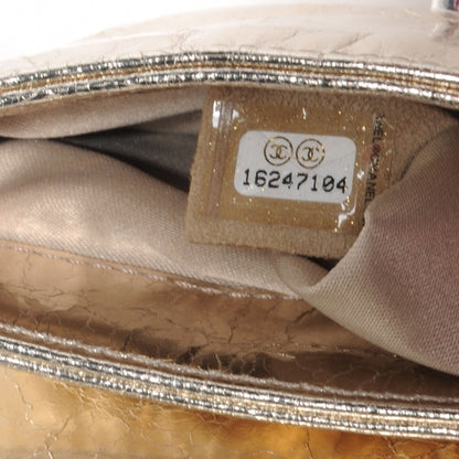 Chanel Metallic Calfskin Mini Flap WOC Gold 9 of 9