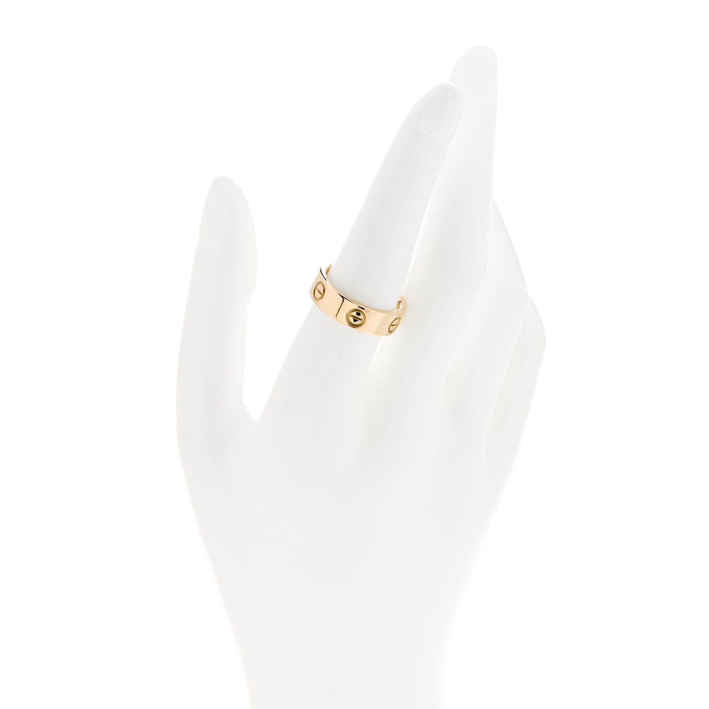 18K Yellow Gold 5.5mm LOVE Ring 57 8