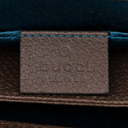 Gucci GG Supreme Monogram Web Small Ophidia Chain Shoulder Bag Brown 6 of 11