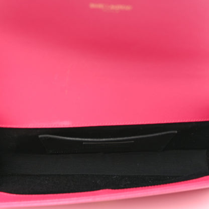 Saint Laurent Grain De Poudre Classic Monogram Cassandre Clutch Lipstick Fuchsia 5 of 9