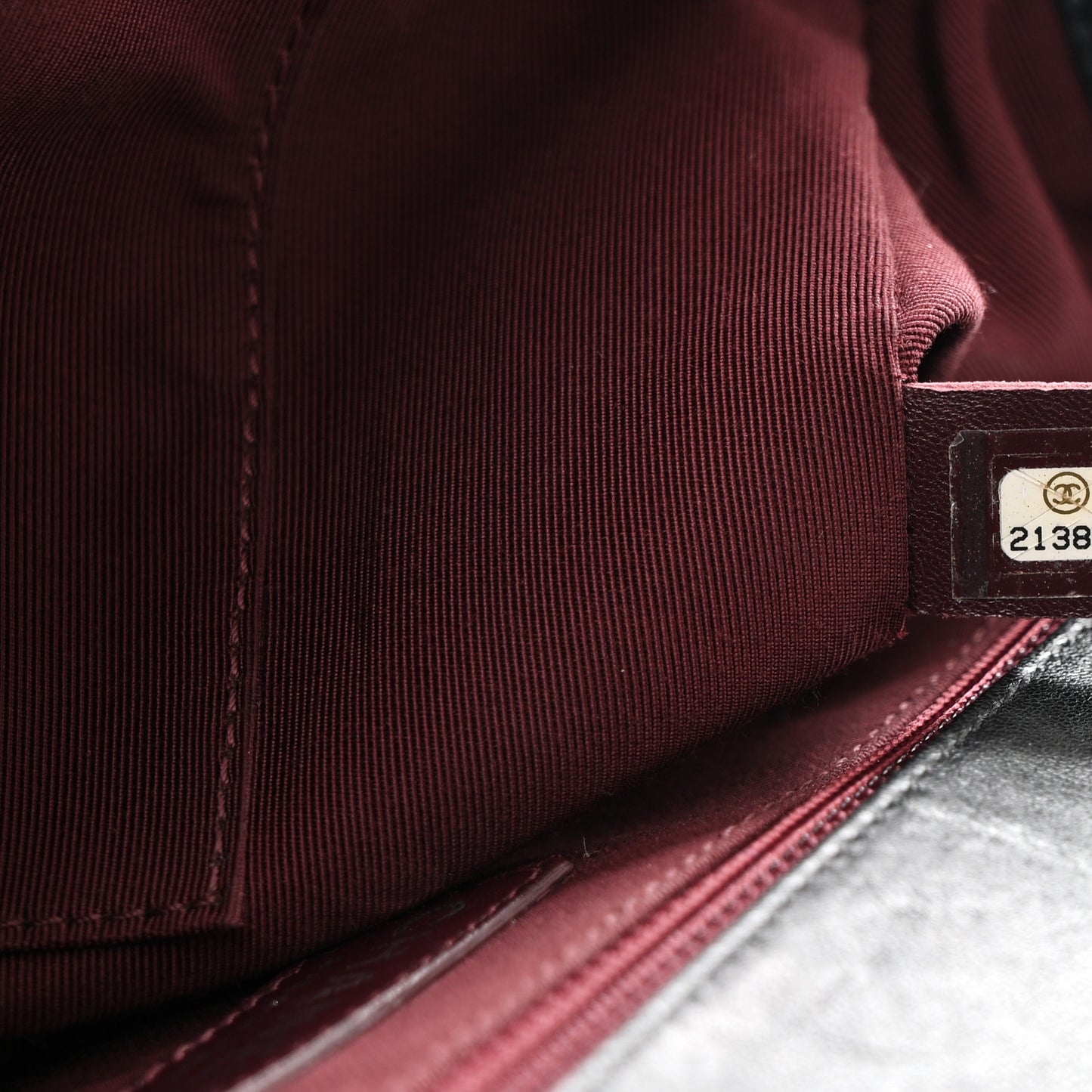 Crumpled Lambskin New Medium Studded Boy Flap Black