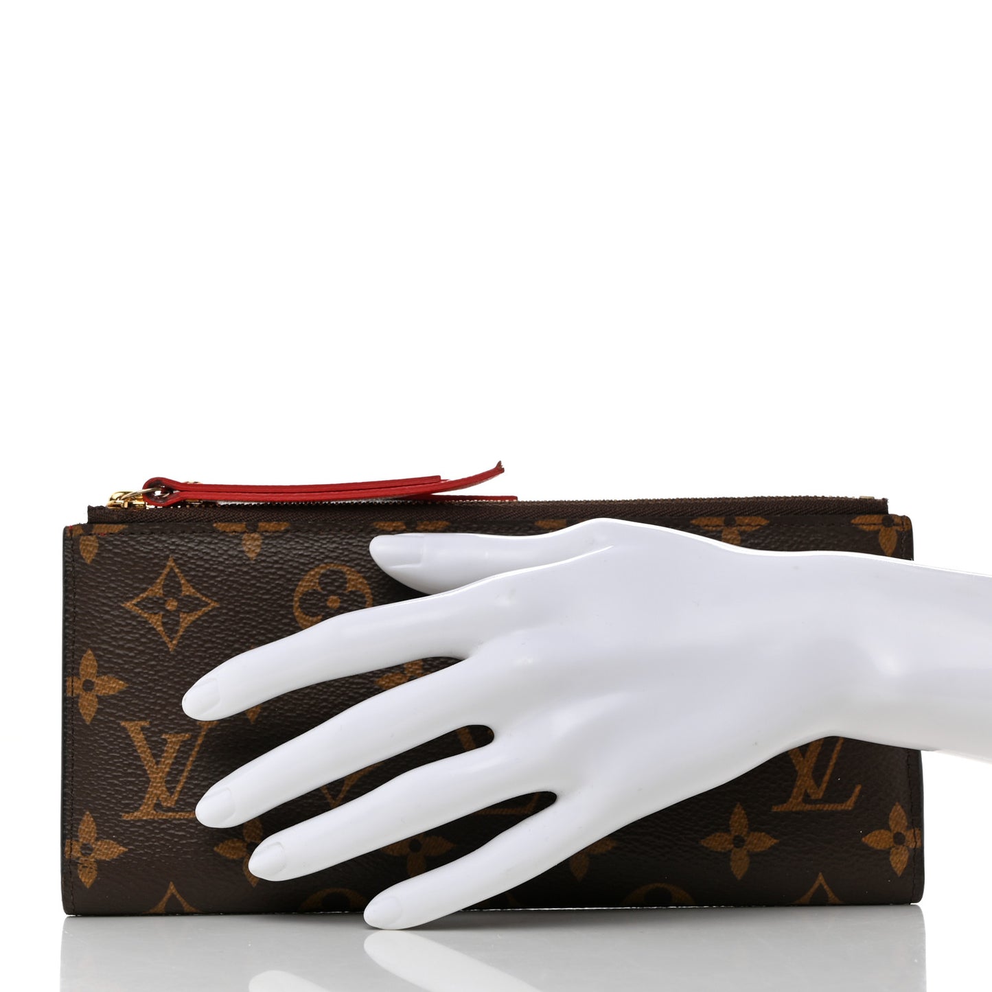 Monogram Adele Wallet Coquelicot