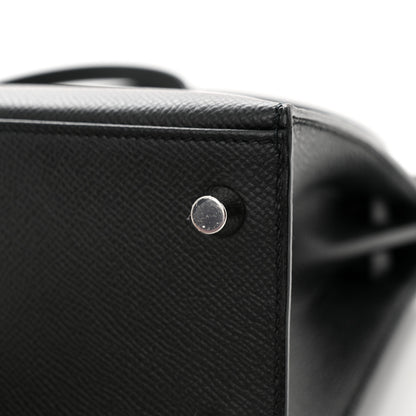 Hermes Epsom Kelly Sellier 25 Black 12 of 13