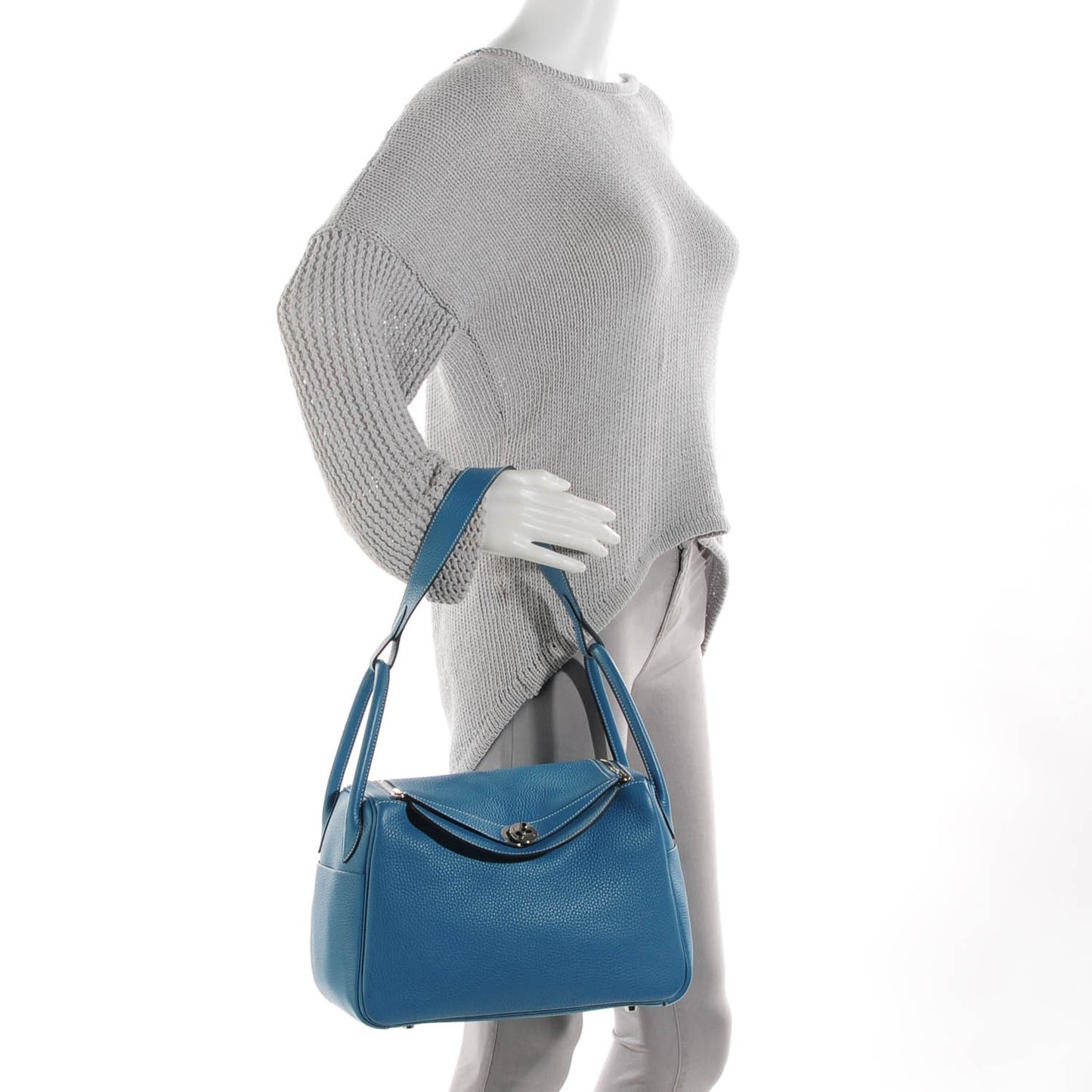 Taurillon Clemence Lindy 30 Blue Jean