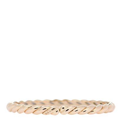 David Yurman 18K Yellow Gold 5mm Paveflex Bracelet 2 of 3