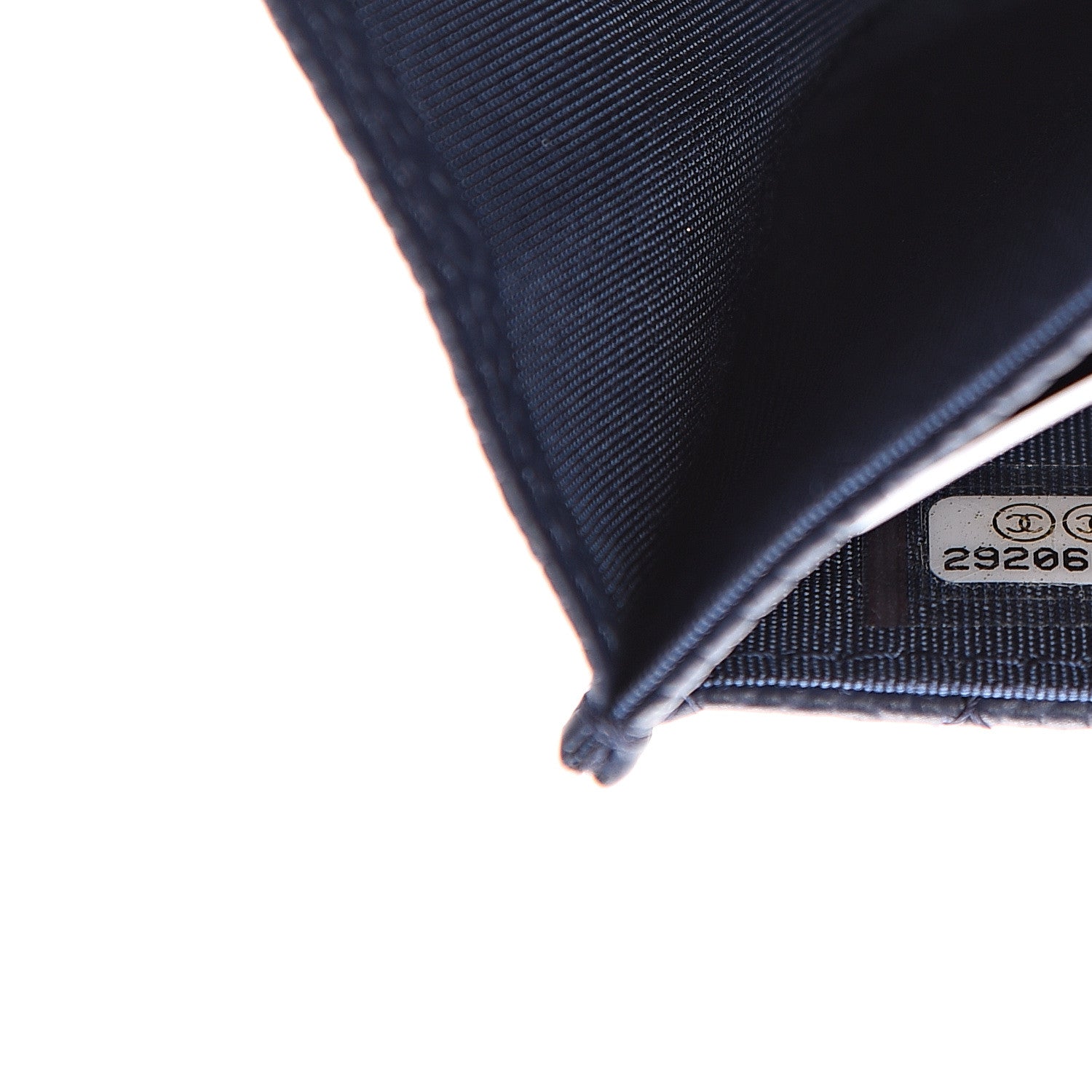 Chanel Caviar Quilted Boy Flap Card Holder Navy 7 of 7