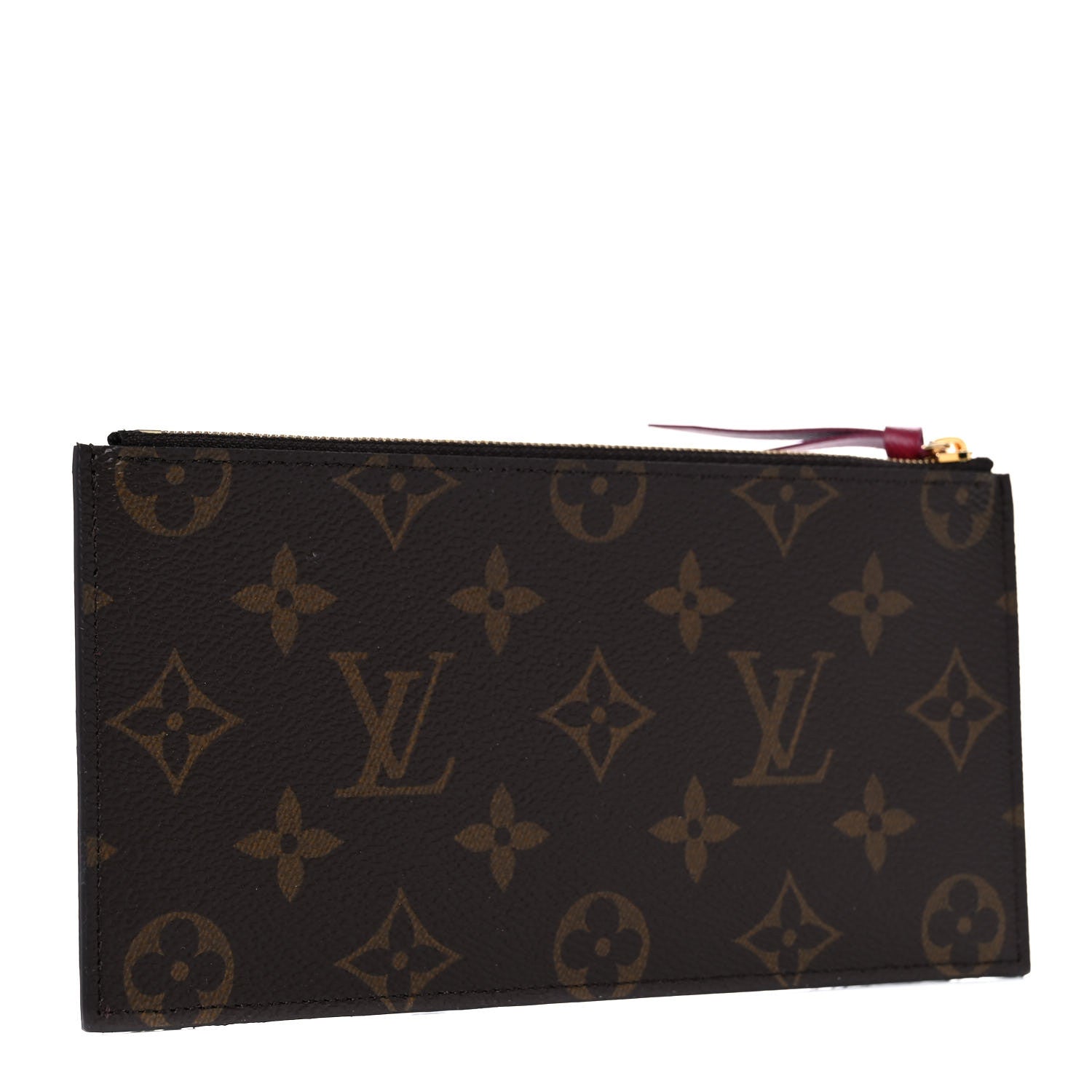 Louis Vuitton Monogram Felicie Chain Wallet Zippered Insert 3 of 6