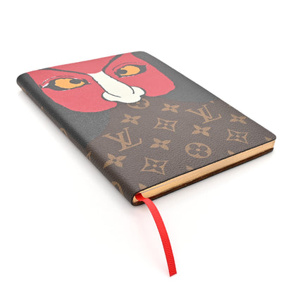Louis Vuitton Monogram Kabuki Clemence Notebook 4 of 6