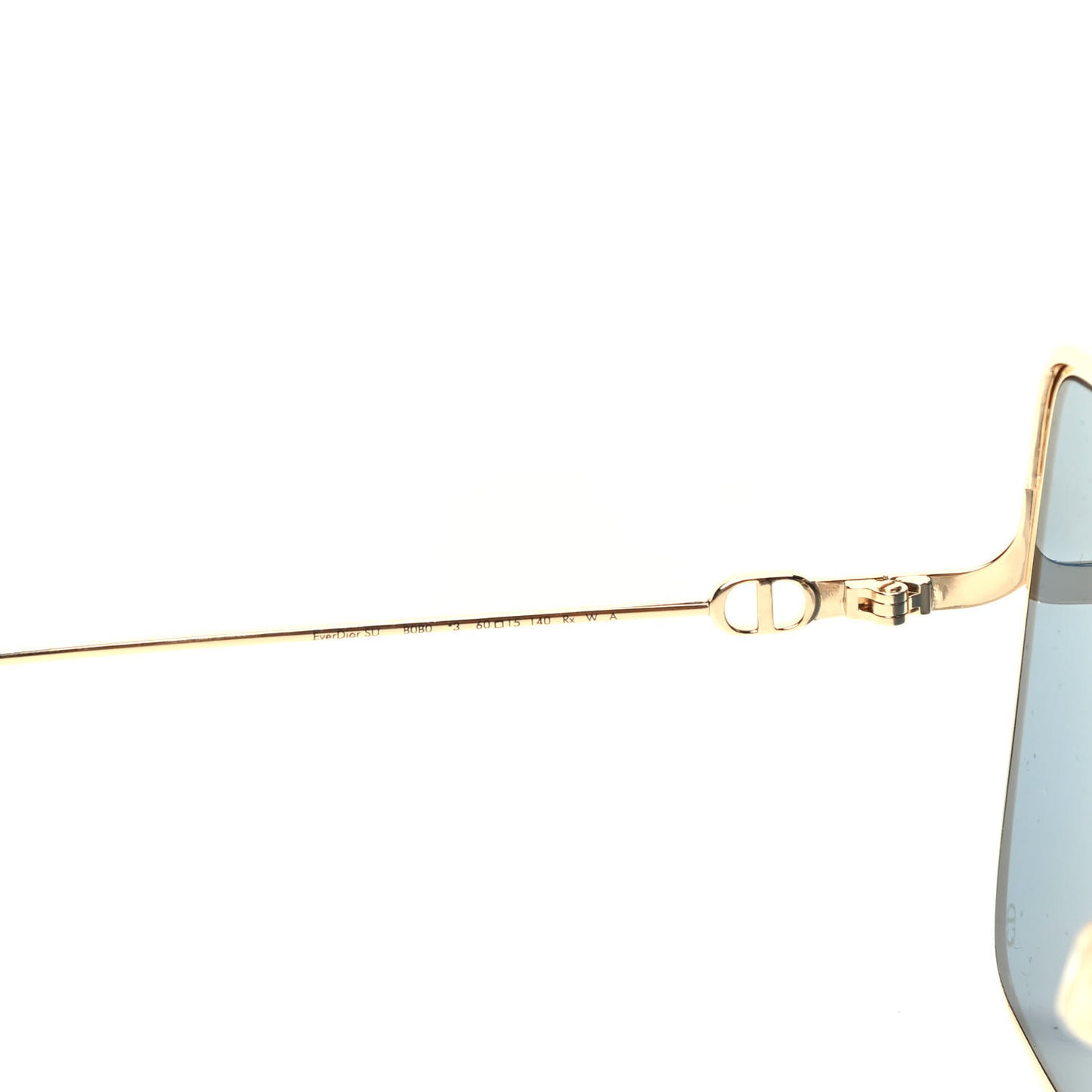 Metal EverDior Square Sunglasses Gold