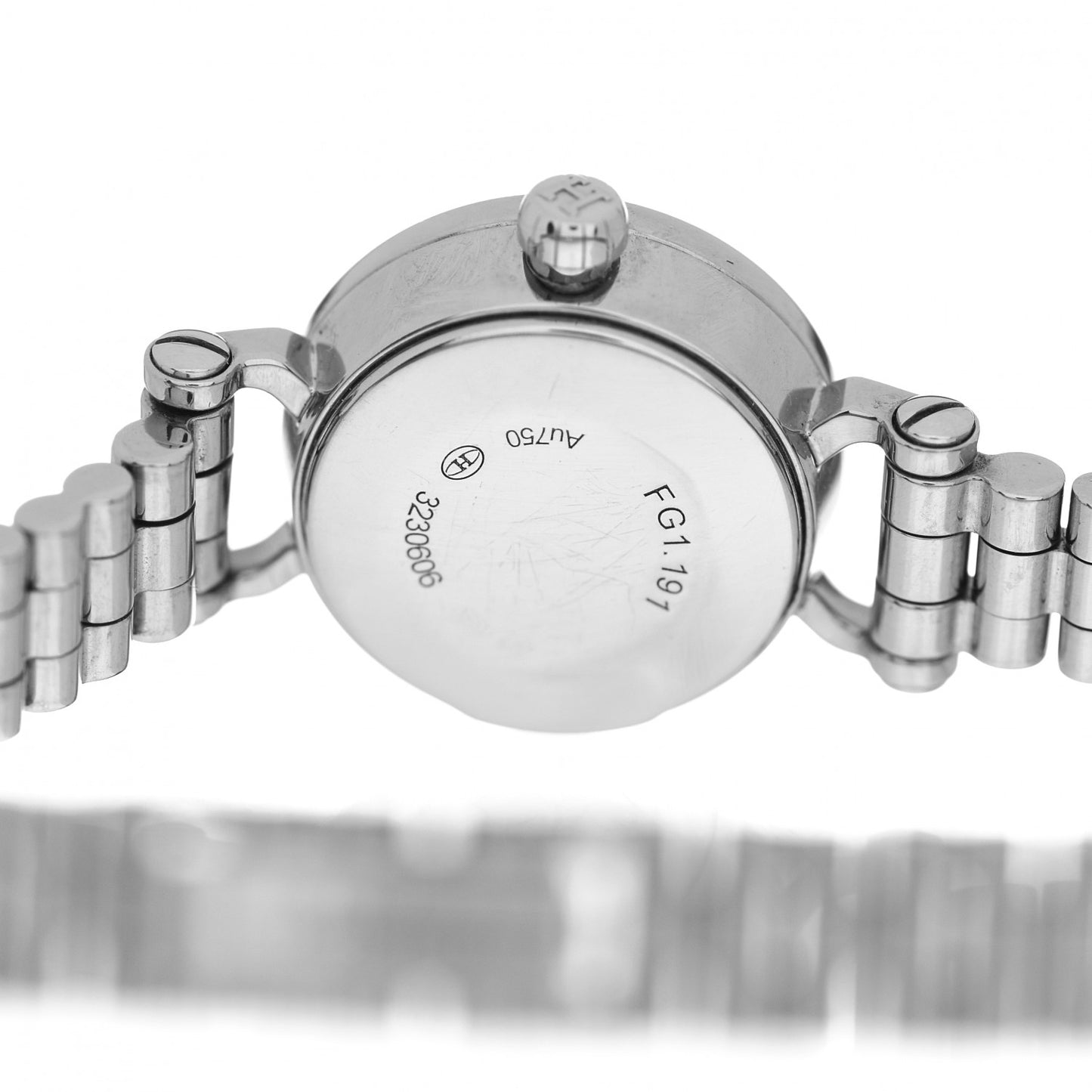 18K White Gold Diamond 16mm Faubourg Quartz Watch