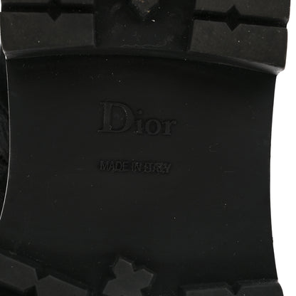 Christian Dior Shiny Calfskin Wildior Low Boot 38 Black 6 of 14