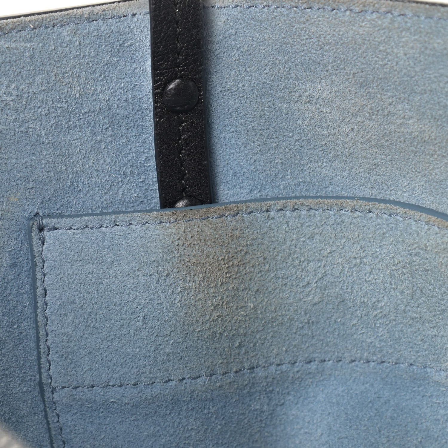 Prada Glace Calfskin Etiquette Shopping Bag Black Astrale 12 of 17