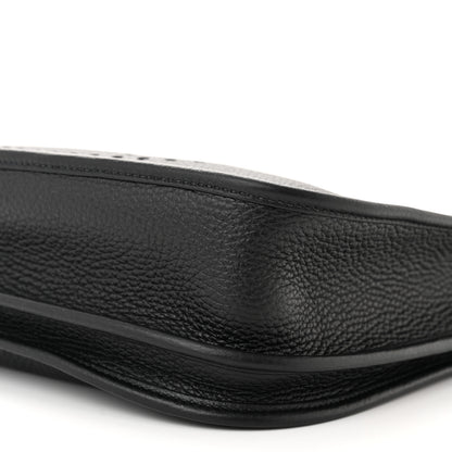 Hermes Taurillon Clemence Evelyne III PM Black 10 of 11