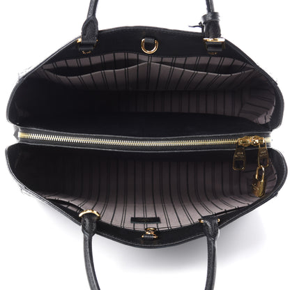 Louis Vuitton Empreinte Montaigne GM Black 5 of 10