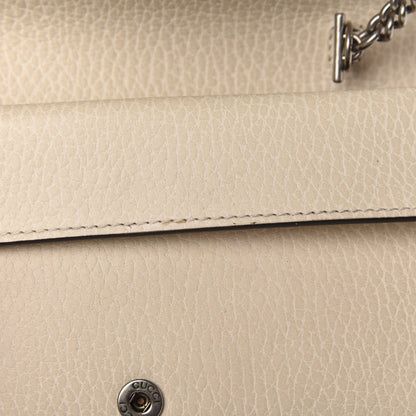 Gucci Dollar Calfskin Crystal Super Mini Dionysus Shoulder Bag Mystic White Black Diamond 7 of 10