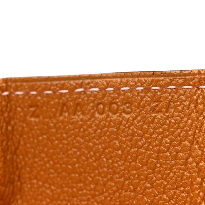 Hermes Chevre Mysore Verso Le 24 Coin Purse Rose Sakura Sesame 6 of 8