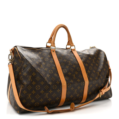 Louis Vuitton Monogram Keepall Bandouliere 55 2 of 12