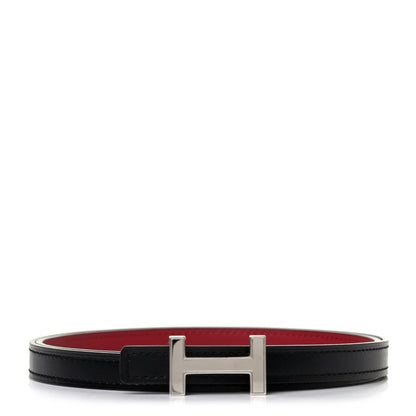 Hermes Swift 13mm Focus Belt 75 Black Rouge Grenat 1 of 5