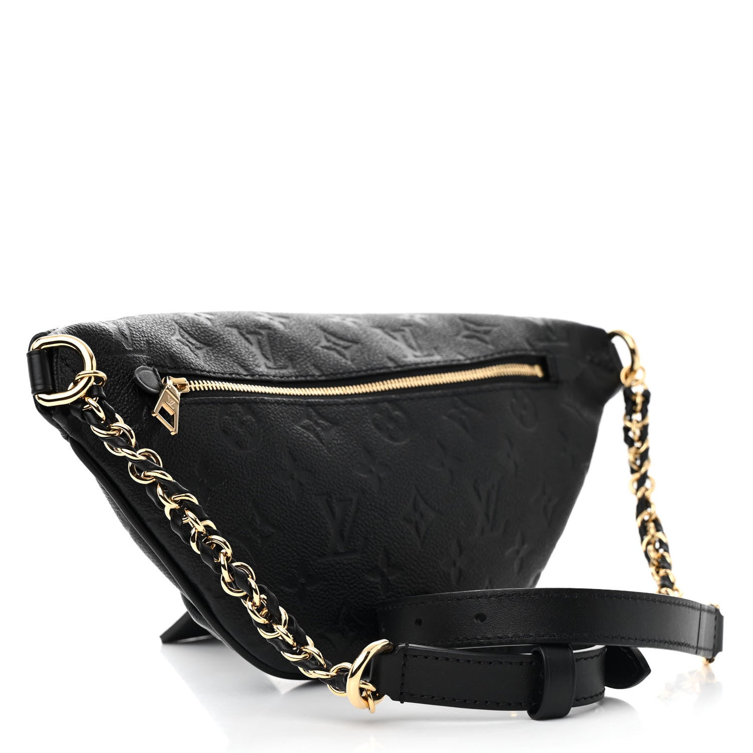 Louis Vuitton Empreinte High Rise Bumbag PM Black 3 of 11