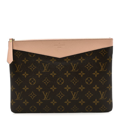 Louis Vuitton Monogram Daily Pouch Rose Poudre 1 of 7