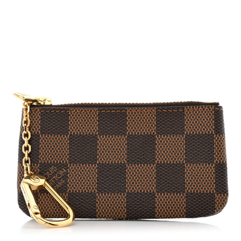 LOUIS VUITTON Damier Ebene Key Pouch