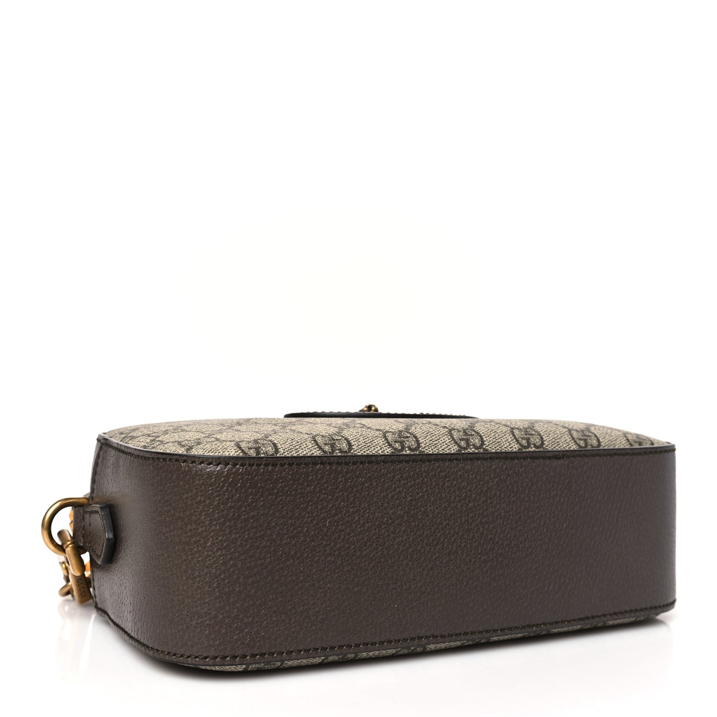 GG Supreme Monogram Web Neo Vintage Shoulder Bag Beige New Acero Crop