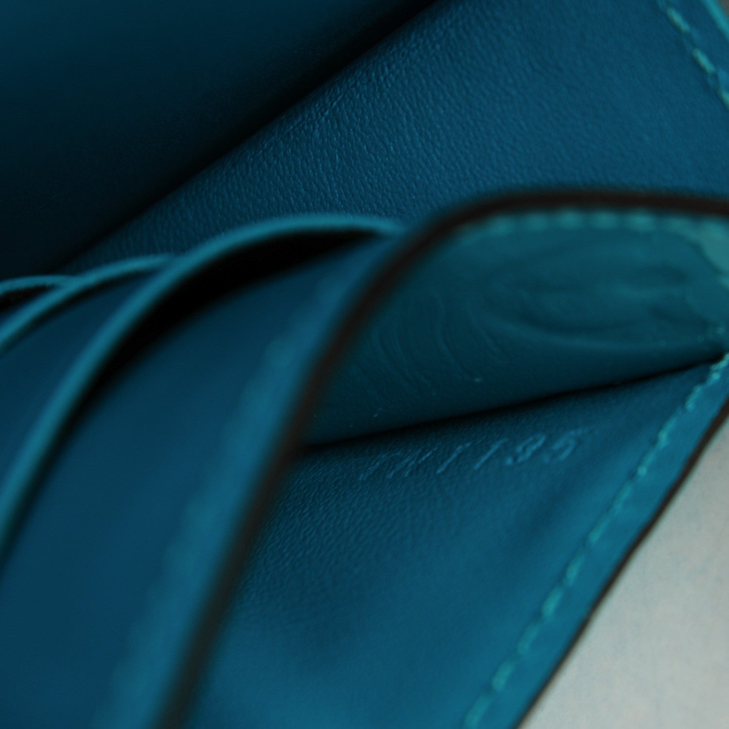 Louis Vuitton Vernis Sarah Wallet NM Turquoise 7 of 7