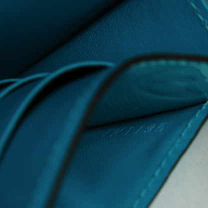 Louis Vuitton Vernis Sarah Wallet NM Turquoise 7 of 7