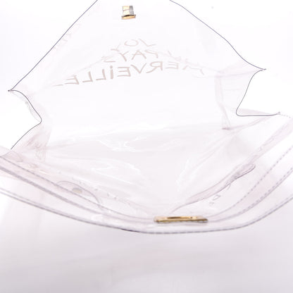 Hermes Vinyl Souvenir De L'Exposition Kelly Transparent 5 of 8